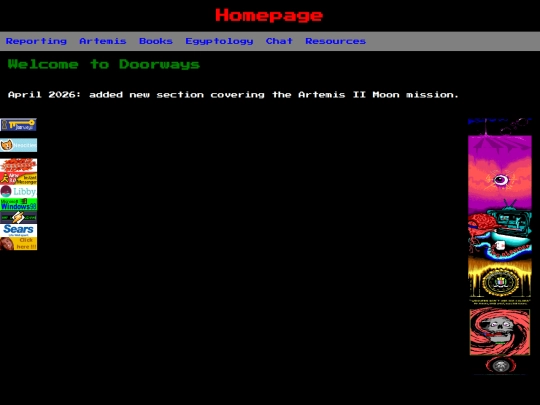 homepage screenshot