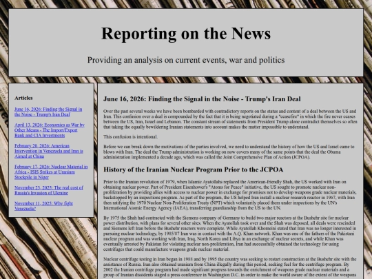 reporting/reporting screenshot