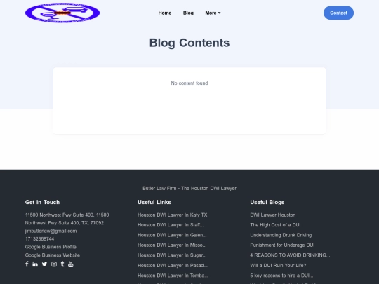 blog screenshot