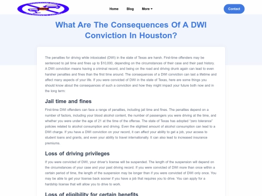 what-are-the-consequences-of-a-dwi-conviction-in-houston screenshot