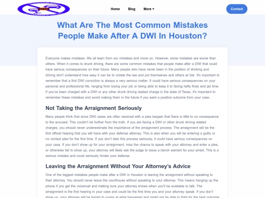 what-are-the-most-common-mistakes-people-make-after-a-dwi-in-houston screenshot