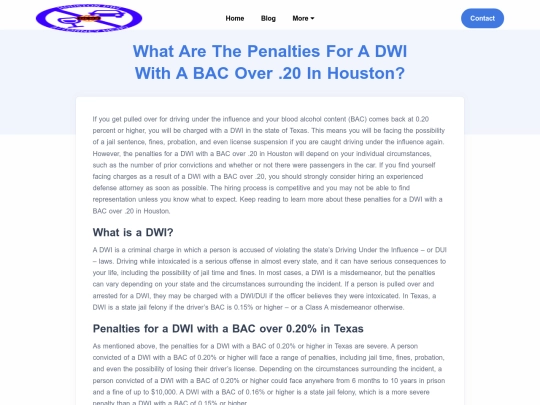 what-are-the-penalties-for-a-dwi-with-a-bac-over-20-in-houston screenshot