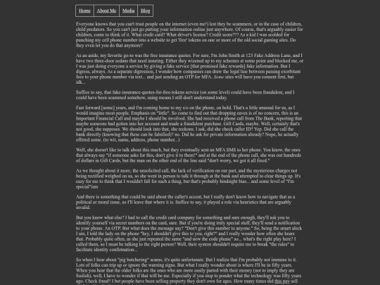 blog/post/scams screenshot