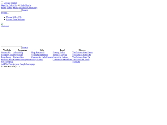YouTube-oops screenshot
