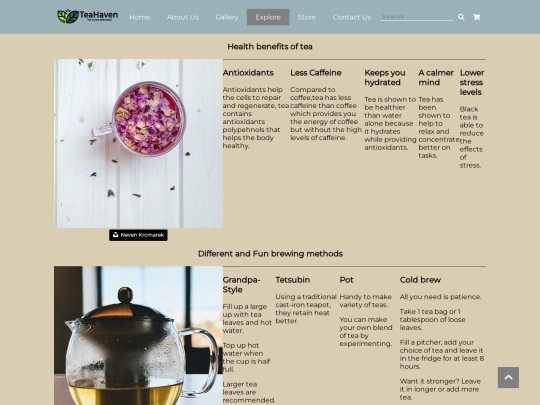 explore screenshot