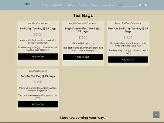 teaBags screenshot