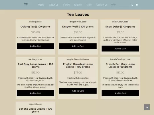 teaLeaves screenshot