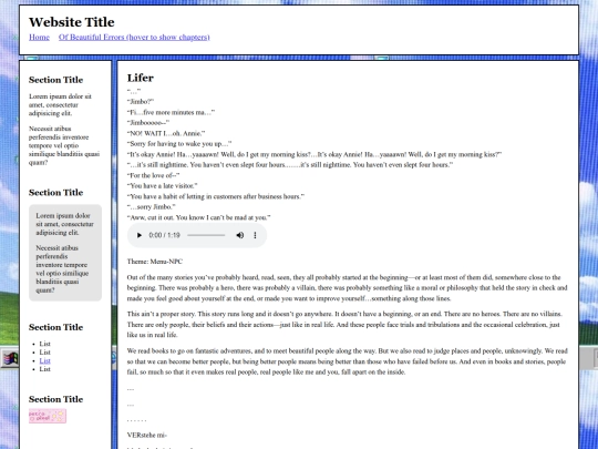 OBE/Lifer screenshot