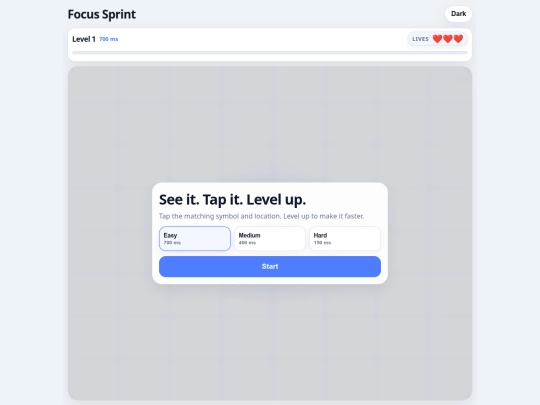 focus screenshot