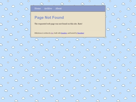 not_found screenshot