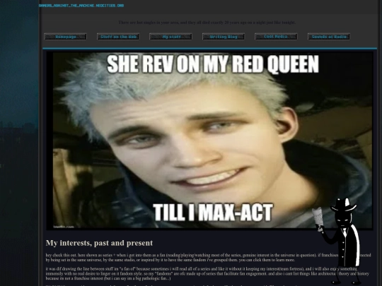 interests screenshot