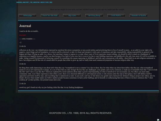 journal screenshot