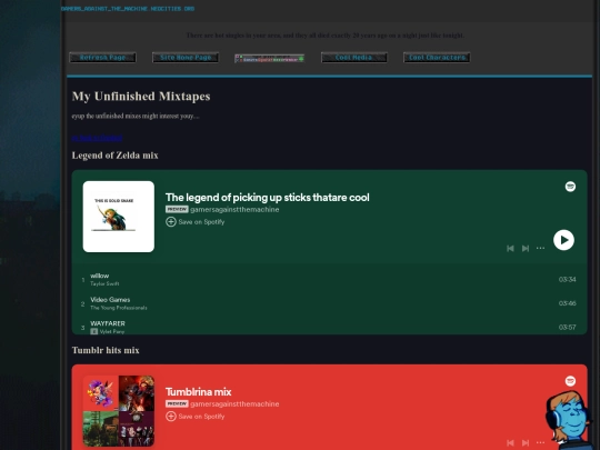mixtapeswip screenshot