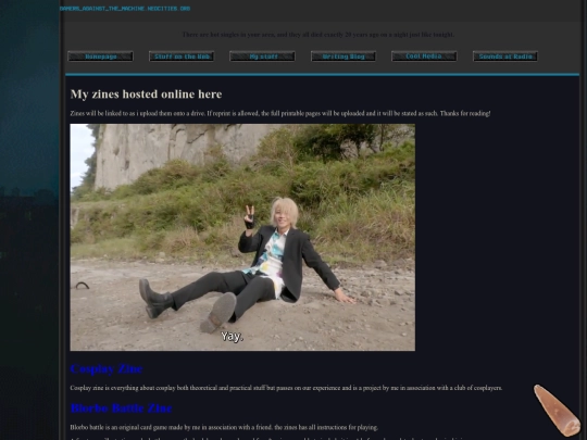 zines screenshot