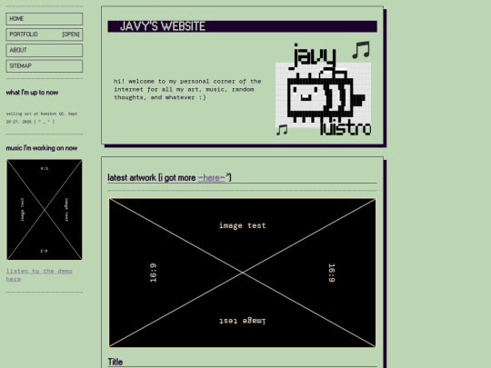 index screenshot