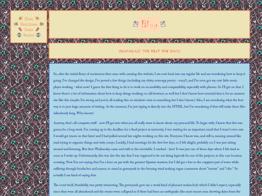 blog screenshot