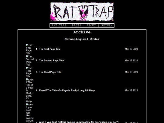 Comics/RT_rarebit-1.5/archive screenshot