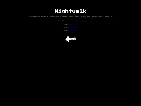 Nightwalk screenshot