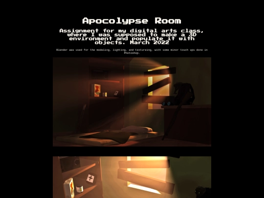Visual_ApocolypseRoom screenshot