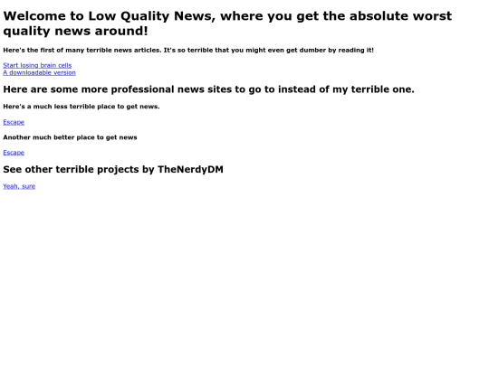 Schoolwork/NewsProject/Code/Hub screenshot