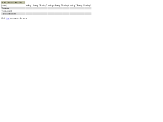 Schoolwork/Scorecards/baseball screenshot