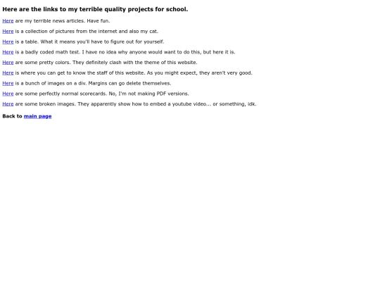 Schoolwork/schoolhome screenshot