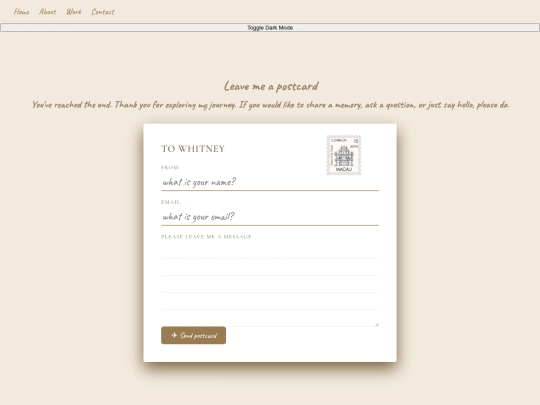 contact screenshot