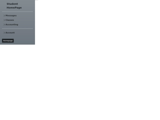 studentback/studentdash screenshot