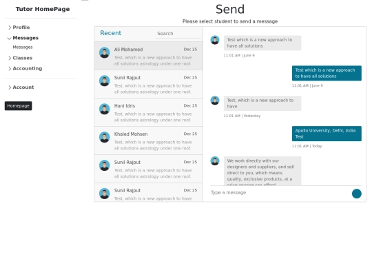 tutorback/messages/send screenshot