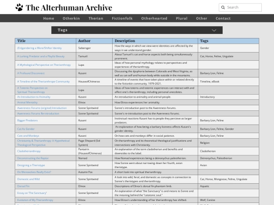 Therian screenshot