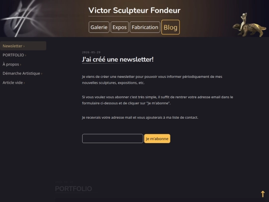 blog screenshot