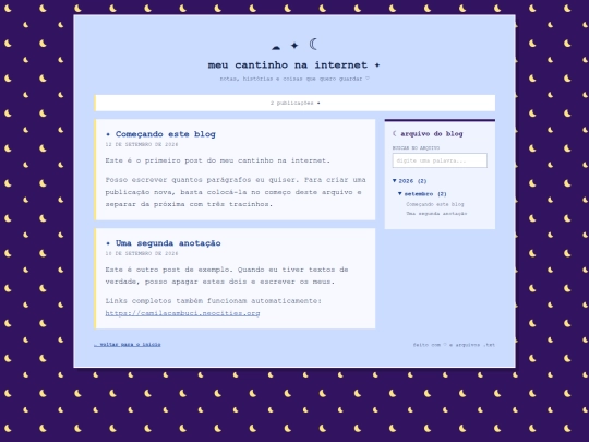 me/blog screenshot