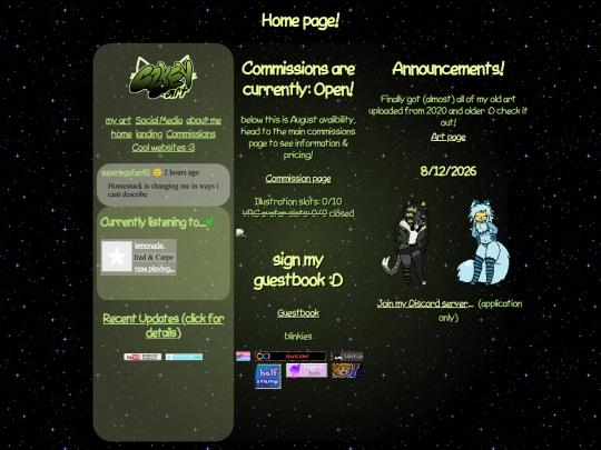 home screenshot