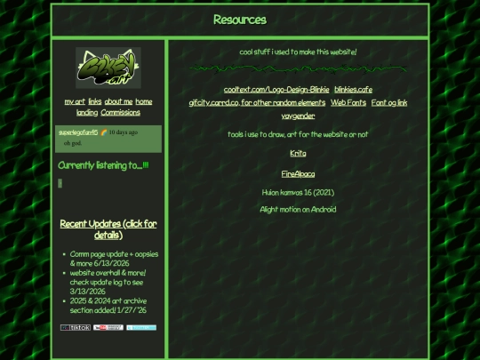 resources screenshot