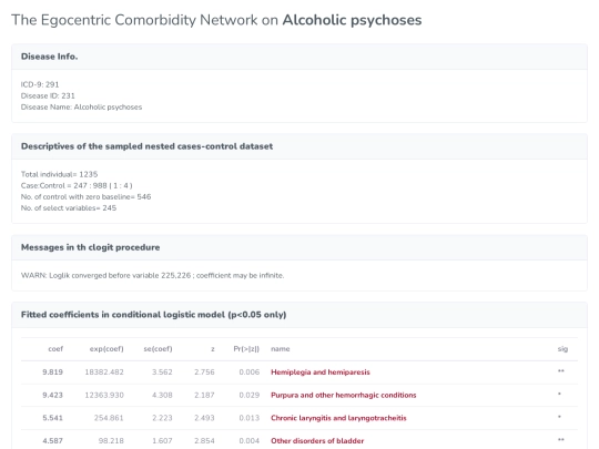 EgoNetResult_icd291 screenshot