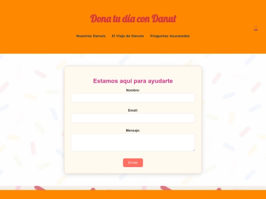 DANA/pages/Contactanos screenshot
