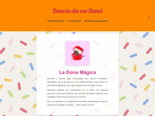 DANA/pages/el viaje de danuts screenshot