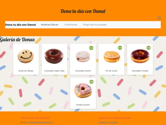 DANUT/pages/Galeria screenshot