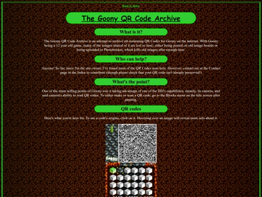 goony/qrcodes screenshot