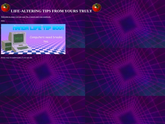 tips screenshot