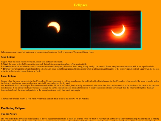 eclipses/eclipses screenshot