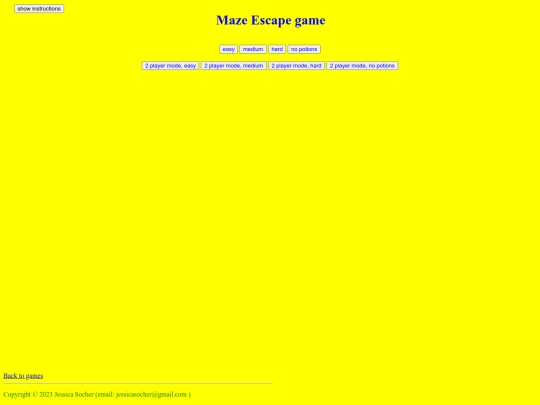 games/maze-escape-game/mazeescapegame screenshot