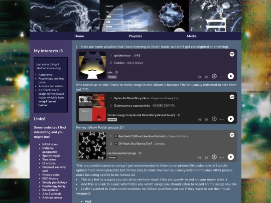 playlist screenshot