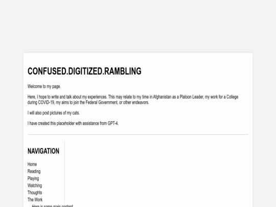index screenshot