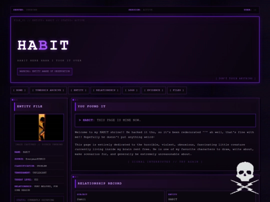 HABIT screenshot