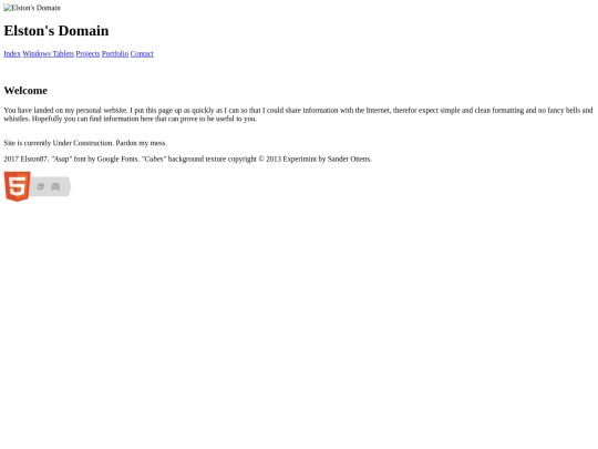 index screenshot