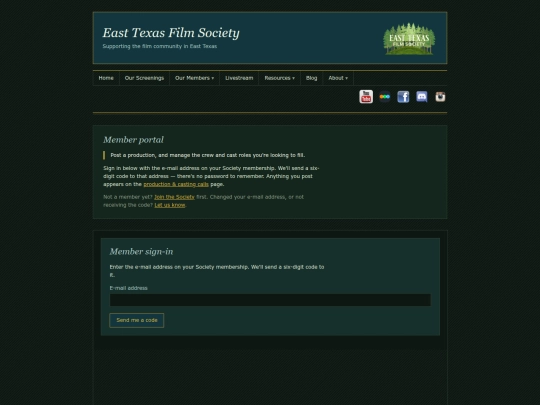 portal screenshot