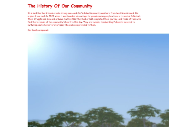 history screenshot