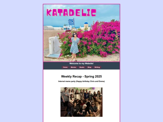 blog screenshot