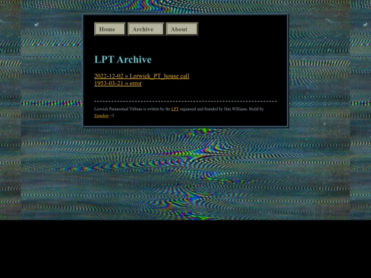 archive screenshot